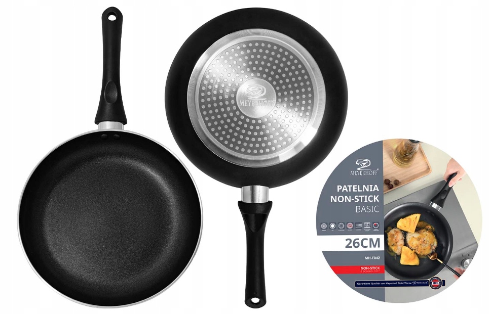 

Patelnia Non-stick Na Gaz Indukcję Meyerhoff 26cm