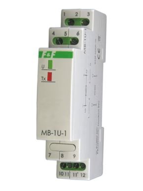 Przetwornik prądu jednofazowy 15/20A z wyjściem Modbus Rtu MAX-MB-1I-1-15A