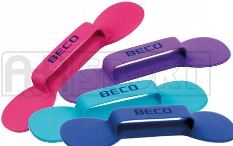 Gumové lopatky Beflex pro aquafitness 96044 [barva: modrá]