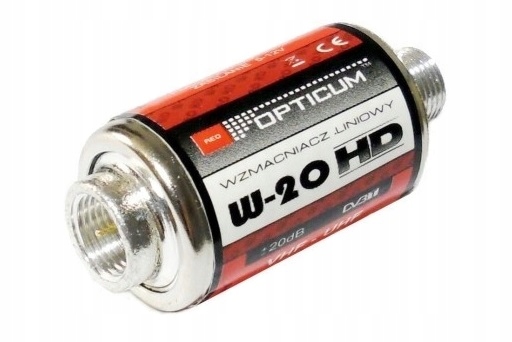 

Wzmacniacz Antenowy Liniowy Fm/vhf/uhf DVB-T2 20dB