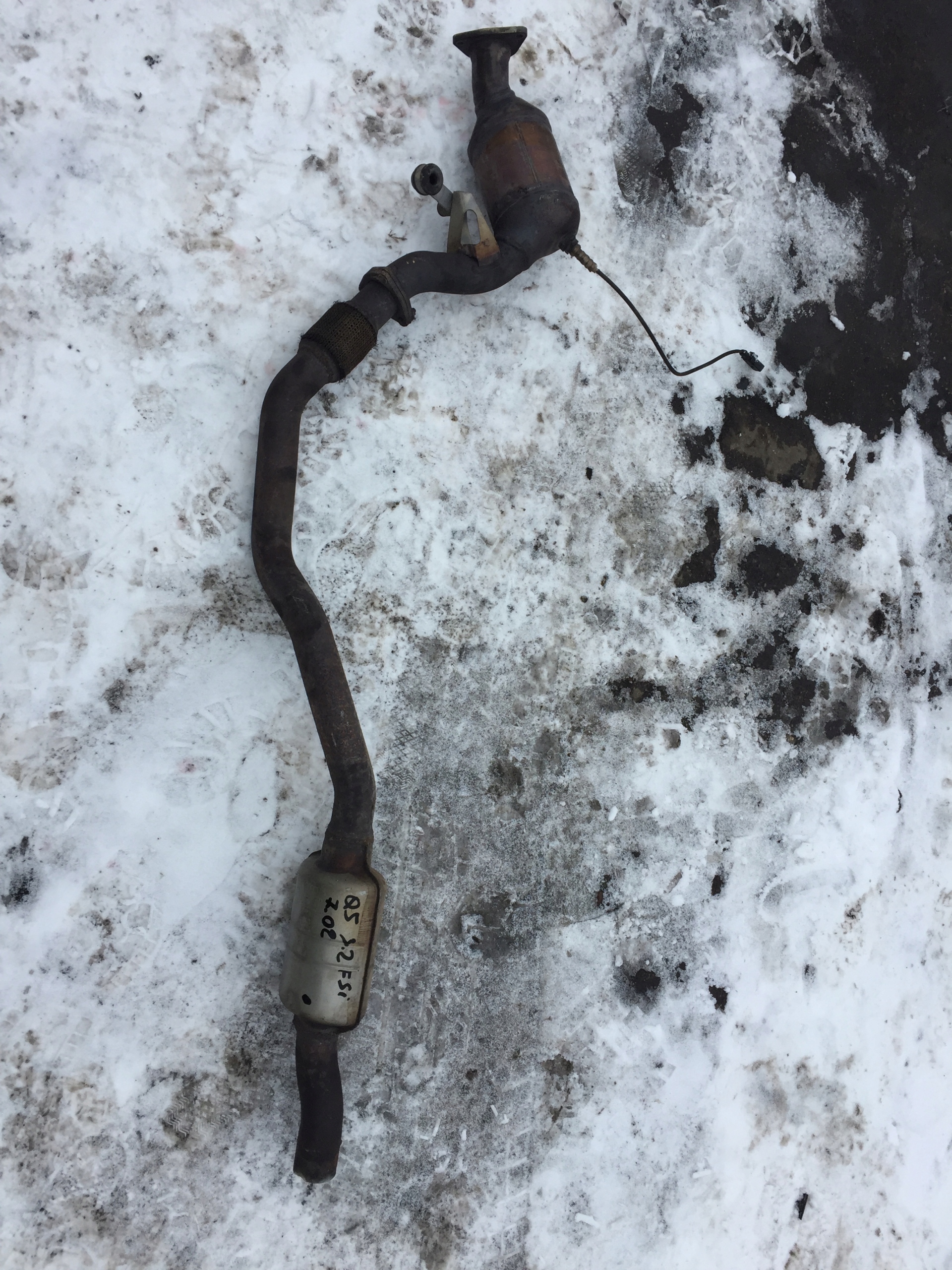 AUDI Q5 3.2 FSI каталитический нейтрализатор DPF правый 8K0131703AG