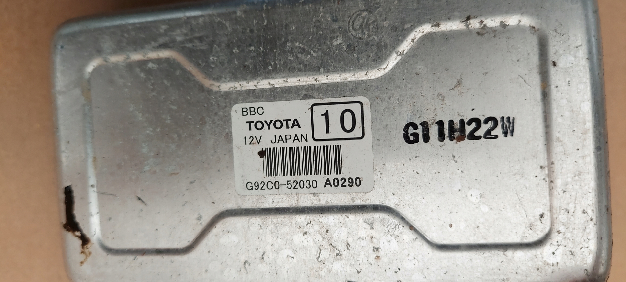 Computer Bedienteil TOYOTA YARIS G92C0-52030 *K11