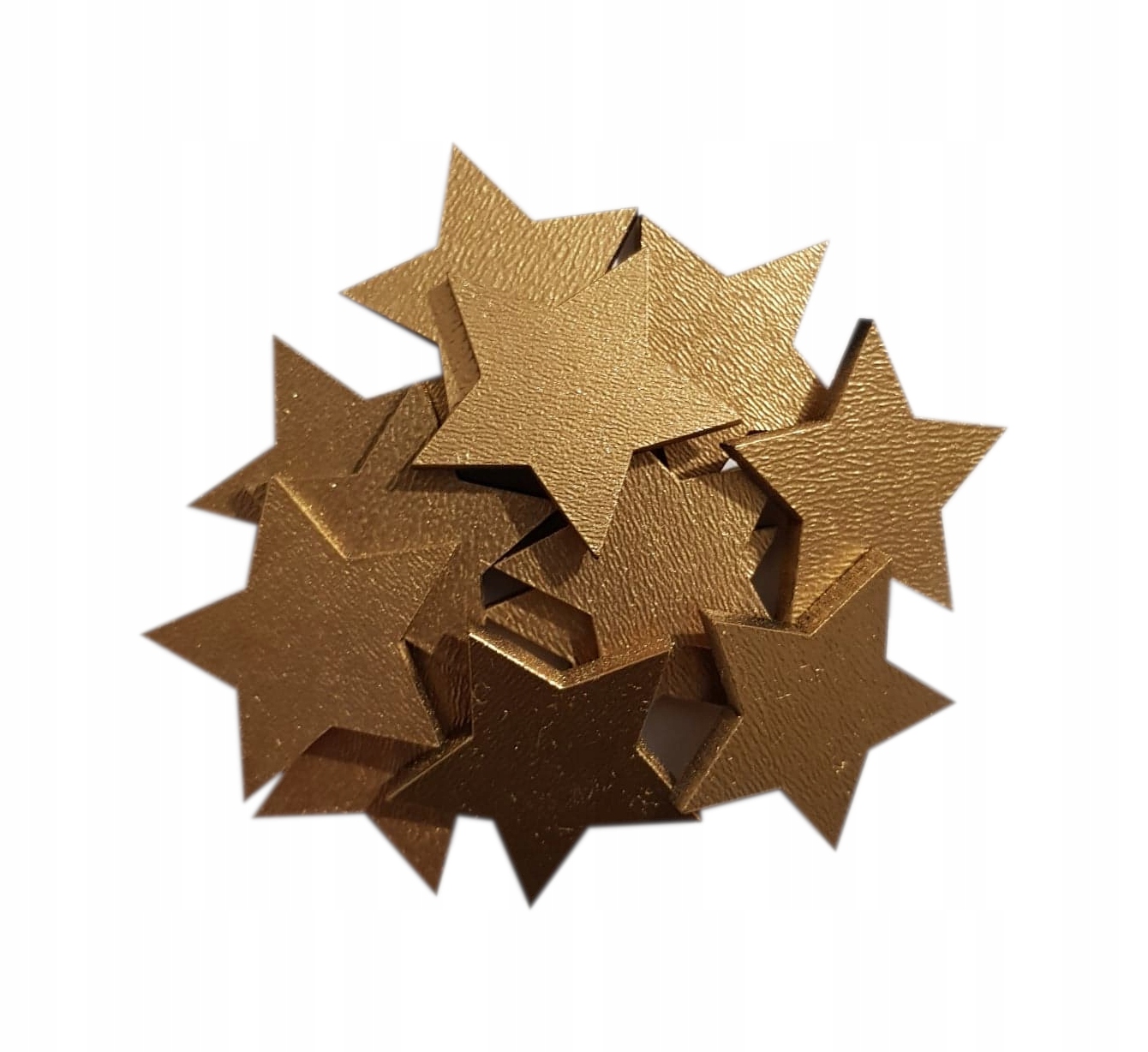 

Gwiazdki Drewniane 30szt 3 cm Złote Scrapki