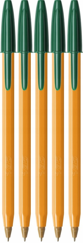 

Długopis Bic Orange Original Fine 0.8mm zielony x5