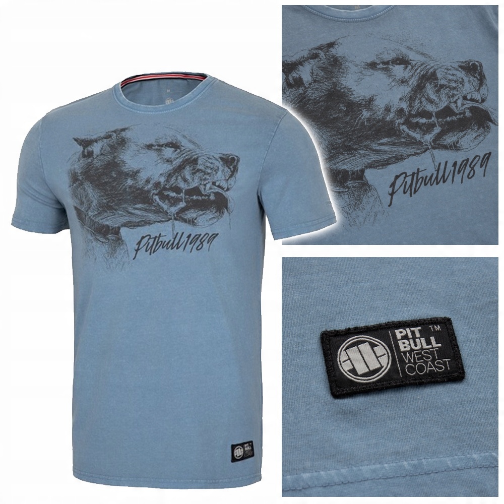 

Koszulka męska T-shirt Pit Bull West Coast r.S