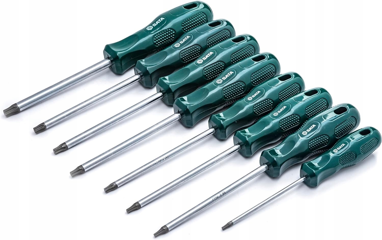 SATA ST09305SJ ZESTAW KOMPLET 8 WKRĘTAKÓW TORX W PUDEŁKU Liczba elementów zestawy