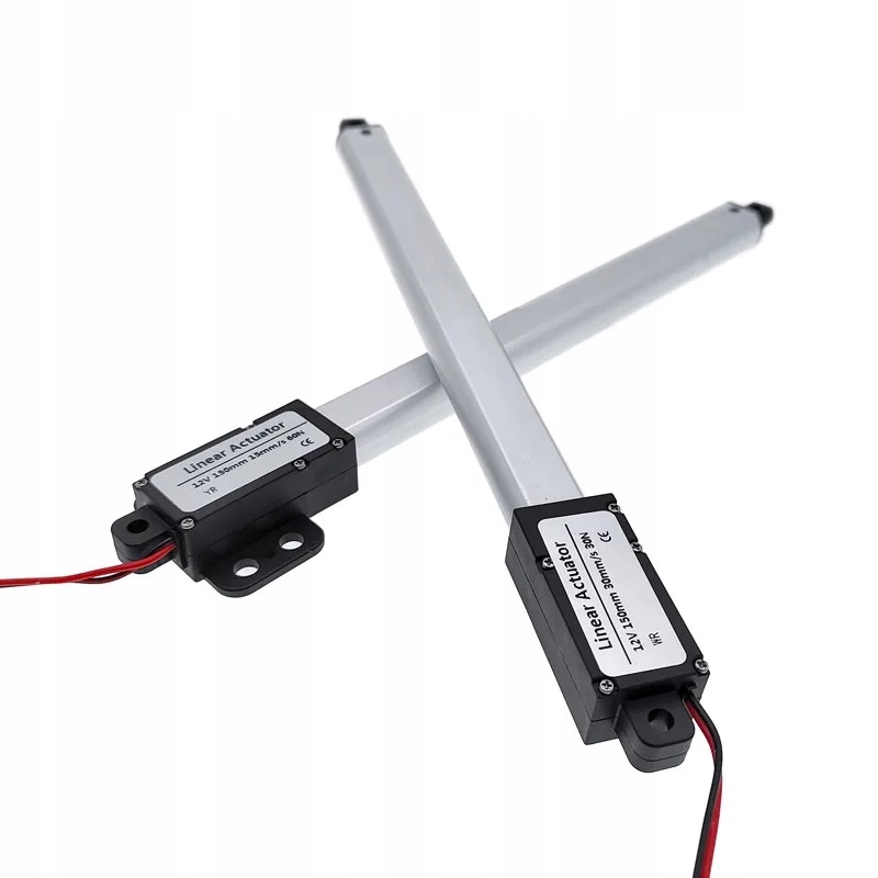 Elektryczny siłownik 12V 150mm 30N