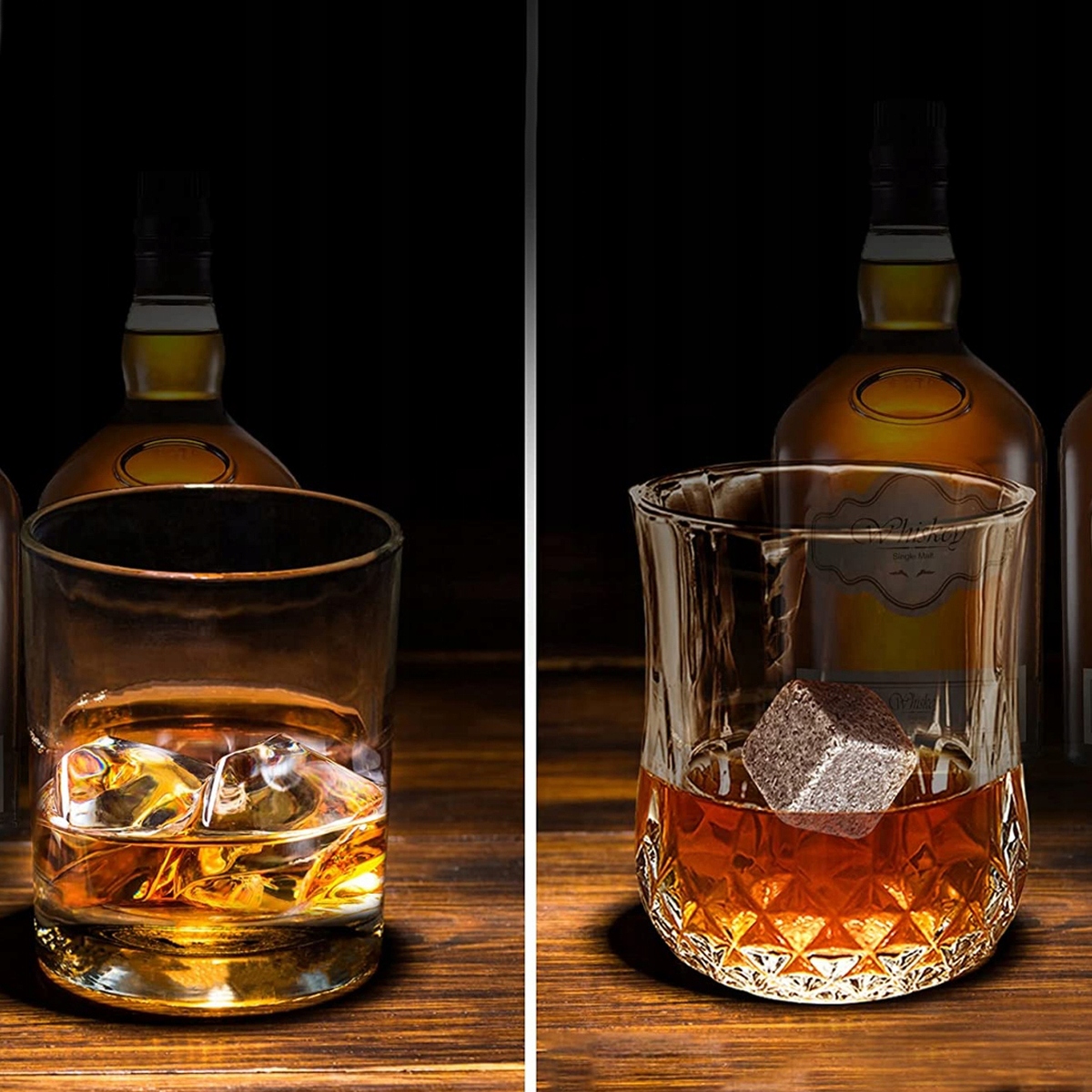 KOSTKI DO WHISKY KAMIENNE STONES KAMIENIE LODOWE Liczba elementów 14