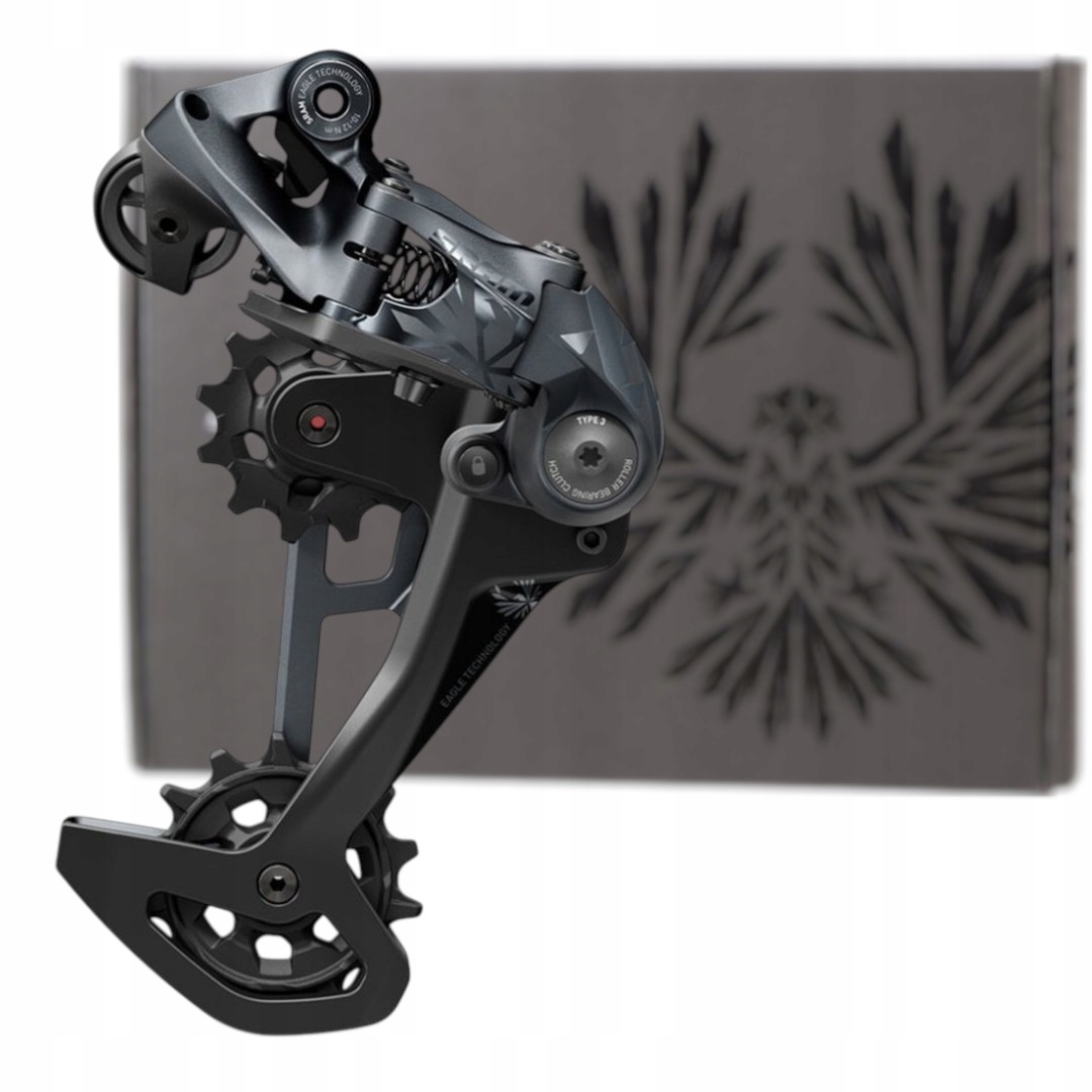 Sram XX1 Eagle Zadní přehazovačka Mtb 12s 10-52T Karbon Titan Šedá