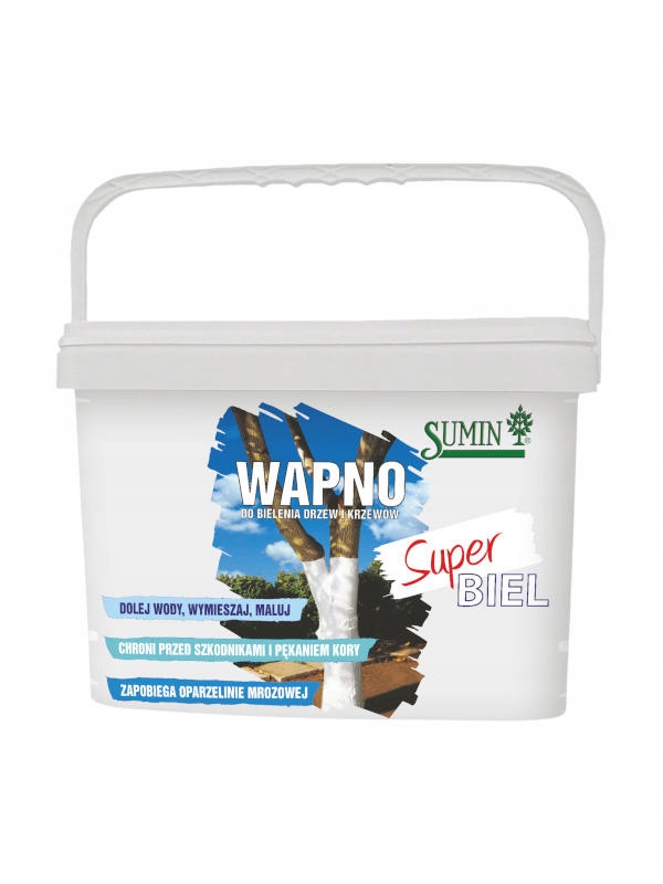 

Wapno do bielenie drzewek 2kg biel Sumin