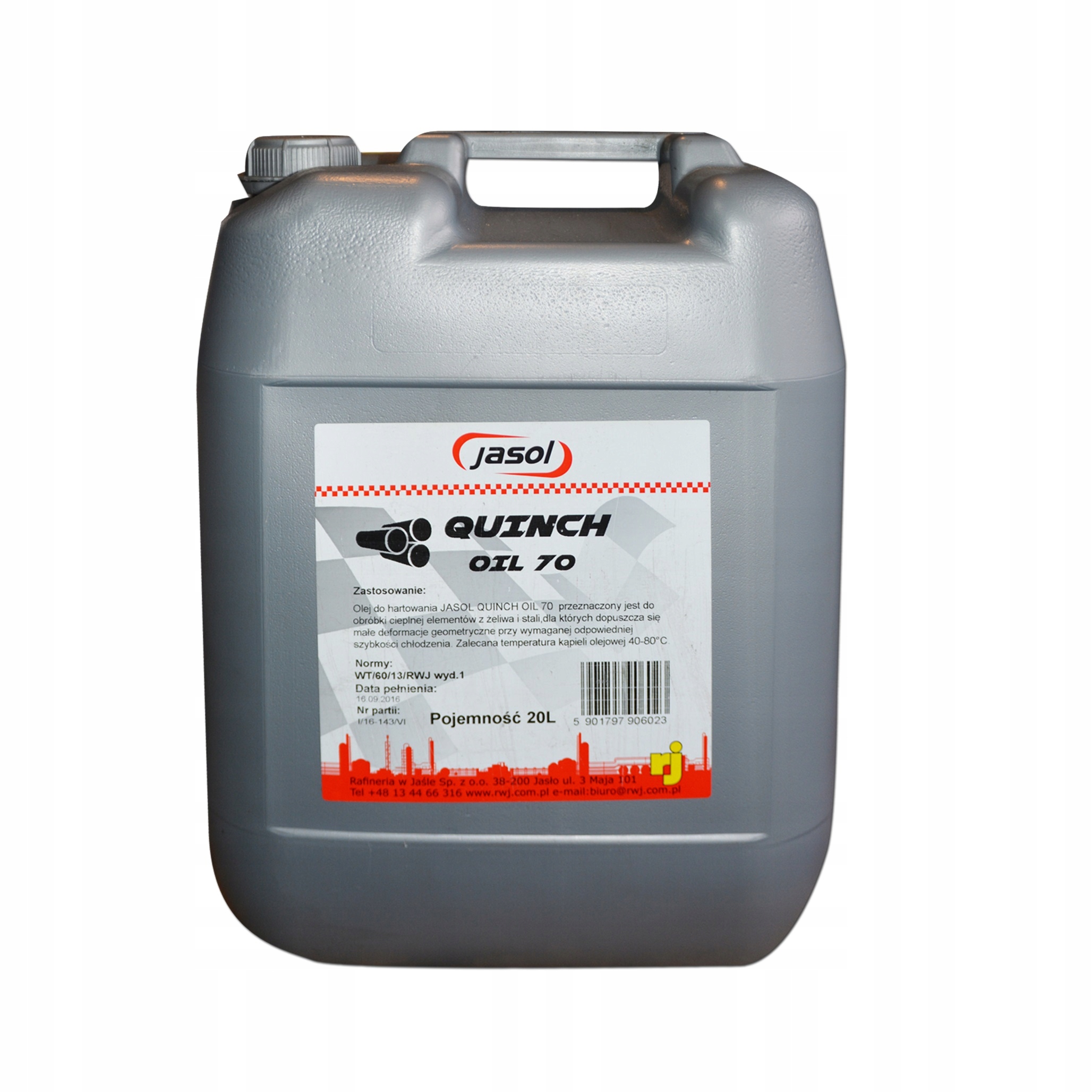 МАСЛО ДЛЯ ЗАКАЛКИ JASOL OH 70 30L