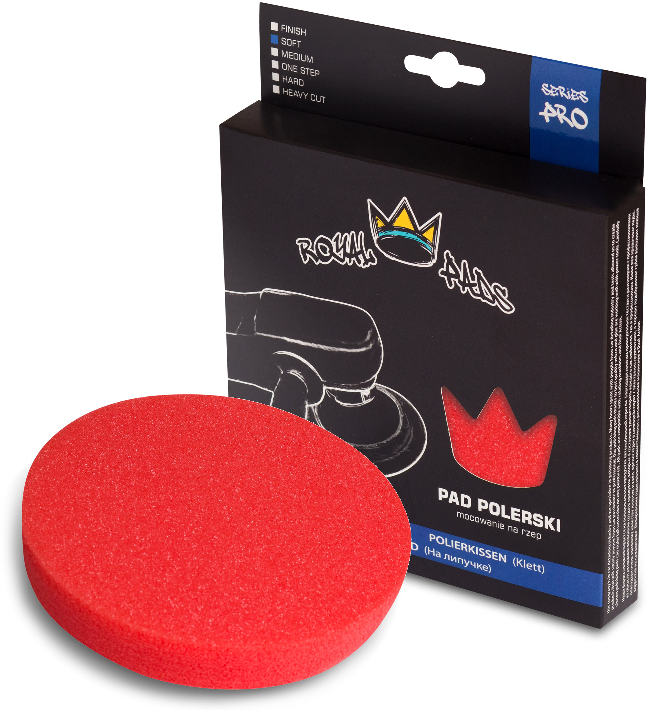 

Royal Pro Soft Pad Miękki pad polerski 135 mm