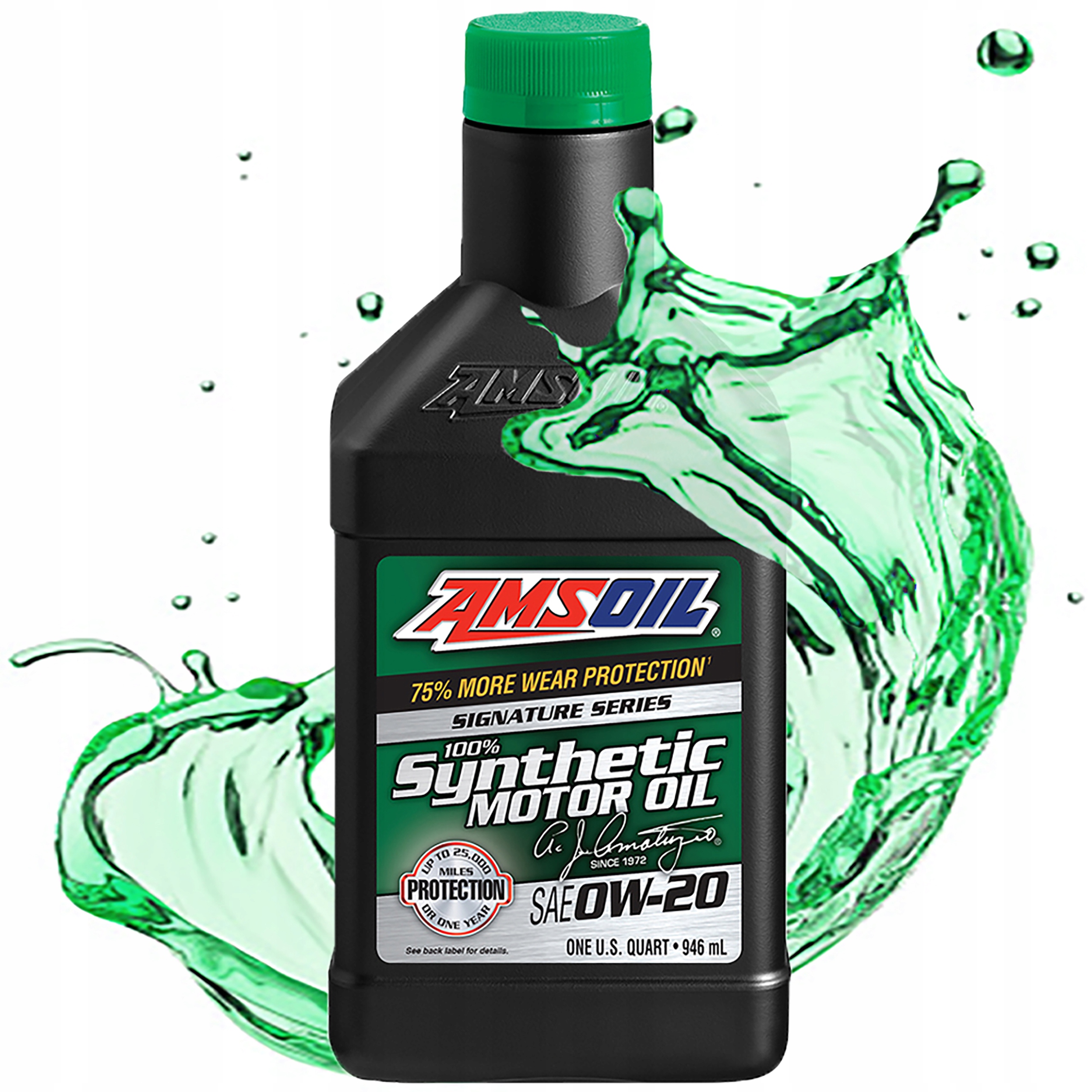 Olej Silnikowy Syntetyczny Amsoil 0W20 Signature Series 100% Synth Asm 0,95
