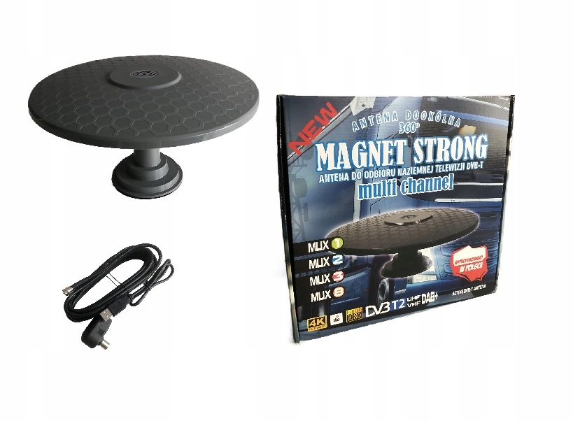 

Antena samochodowa Dvb-t Magnet Strong Usb New!