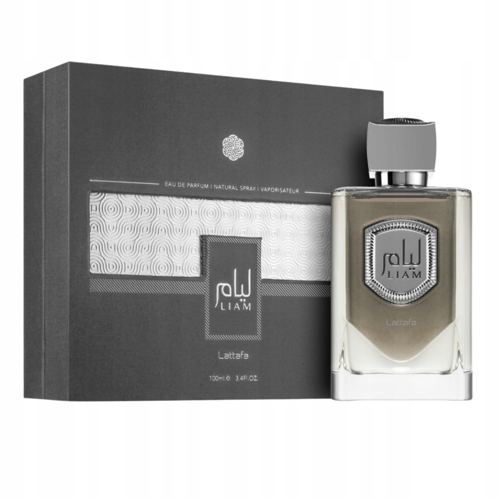 Lattafa Liam Grey Edp parfémovaná voda arabské parfémy 100 ml