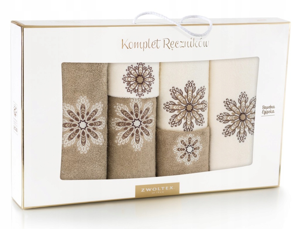 

Zwoltex komplet ręczników 6 Szt. Bawełna Egipska