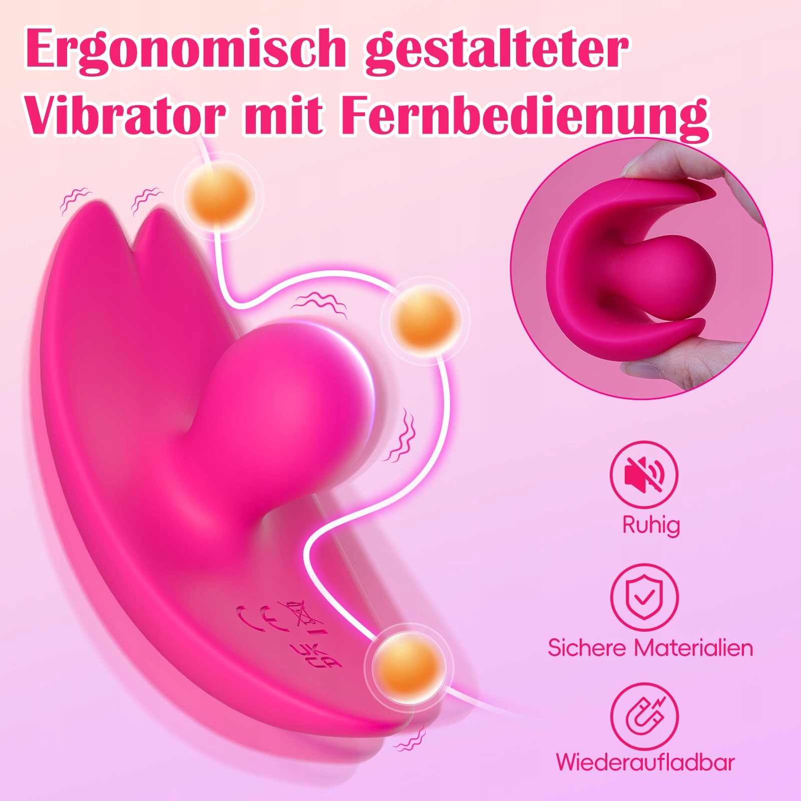 STUMM Wibrator Dildo Zabawka Dla Kobiet Par Zestaw Wibratorów Analnych — miniatura 3
