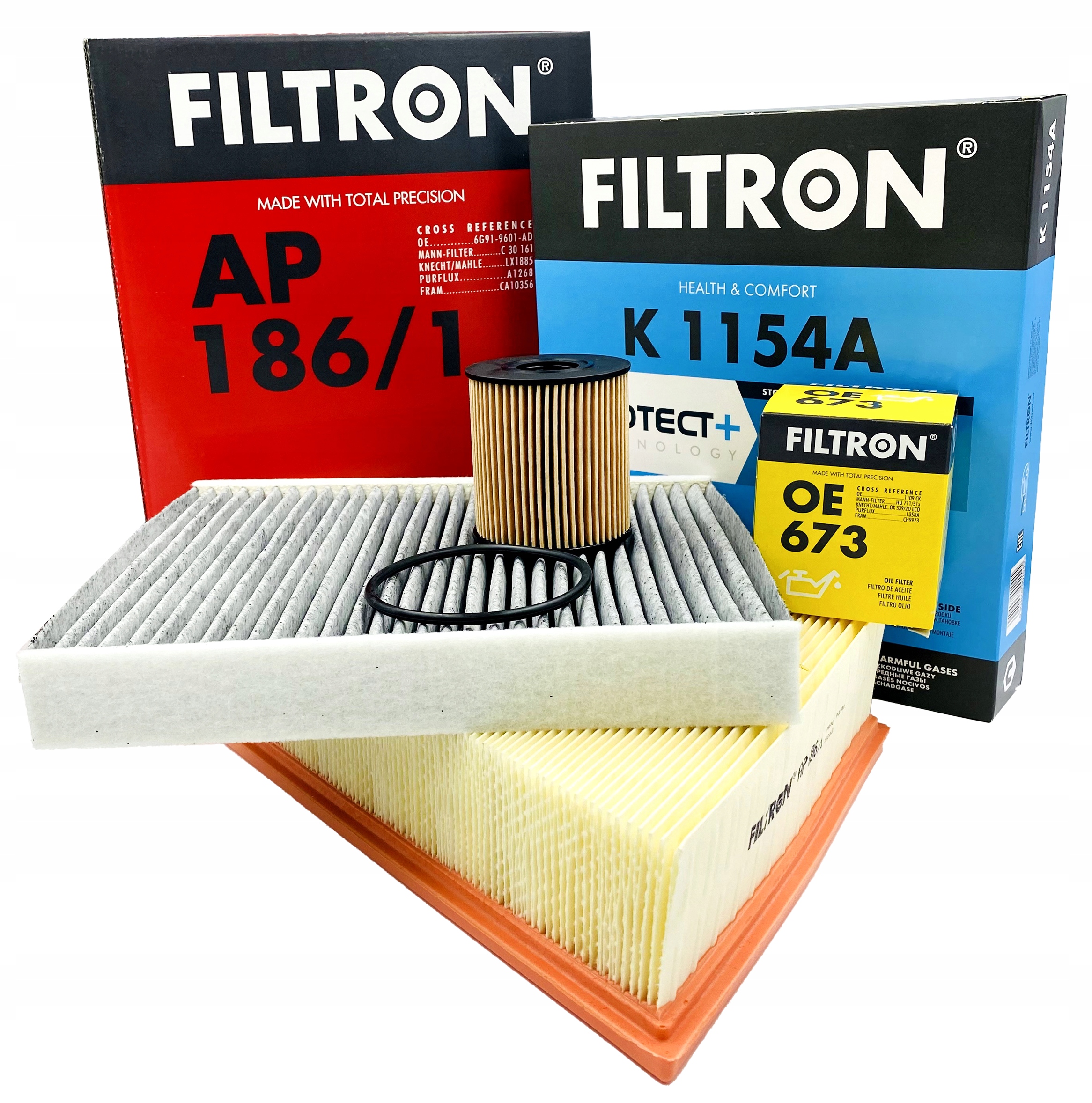 

Filtron Zestaw Filtrów AP186/1 K1154A OE673