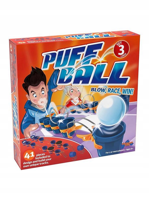 TOMY T73063 GRA ZRĘCZNOŚCIOWA DLA DZIECI 6+ PUFF BALL