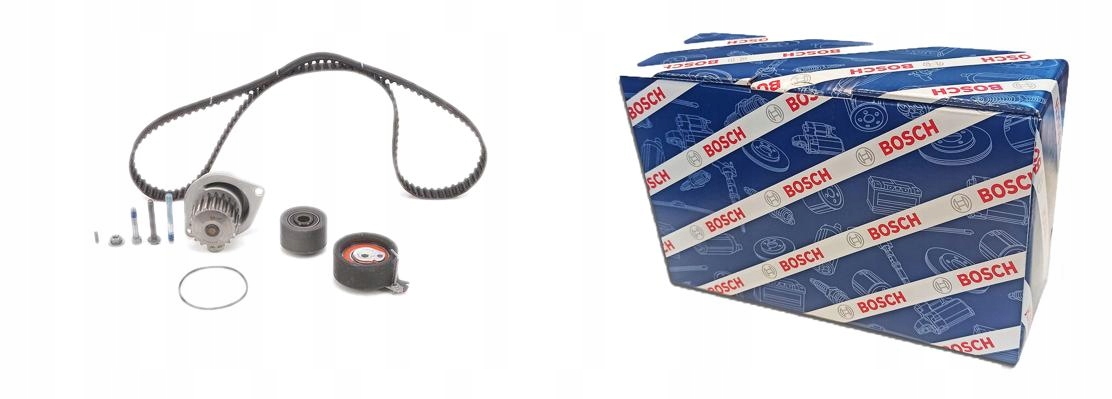 Zestaw Paska Rozrządu z Wodną Pompą Bosch - Części do Samochodów Osobowych
