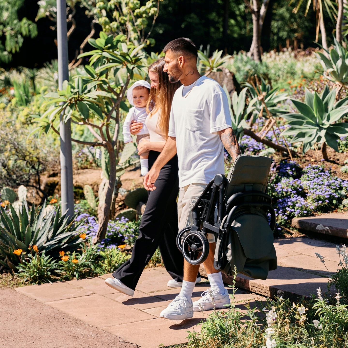 Wózek ABC PING 2 Trekking OLIVE Wysokość produktu po złożeniu 27.5 cm