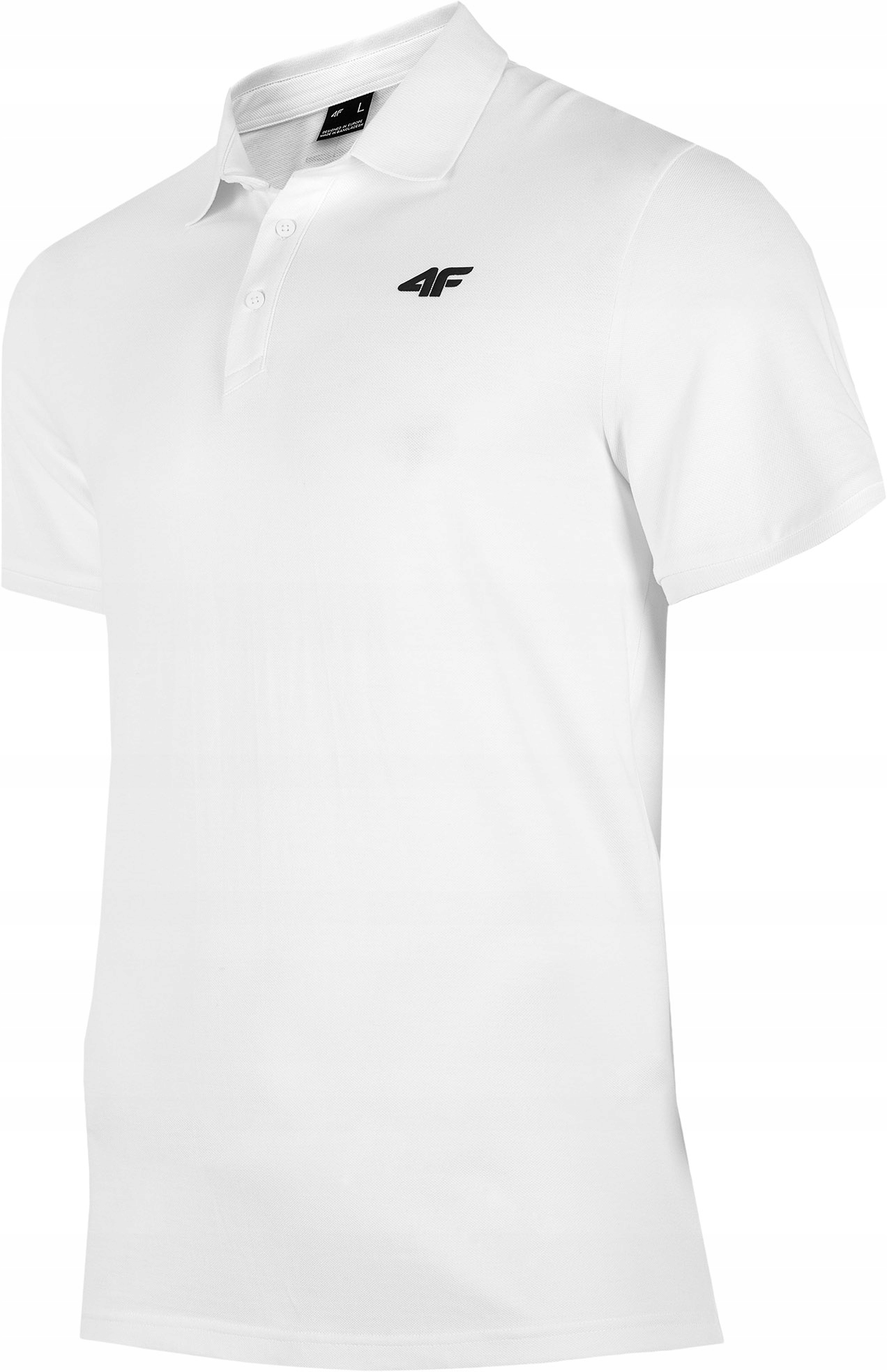 

4F Męska Koszulka Polo Biała 3XL TSM356