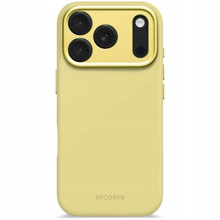 Decoded Silicone MagSafe do iPhone 17 Pro Żółty