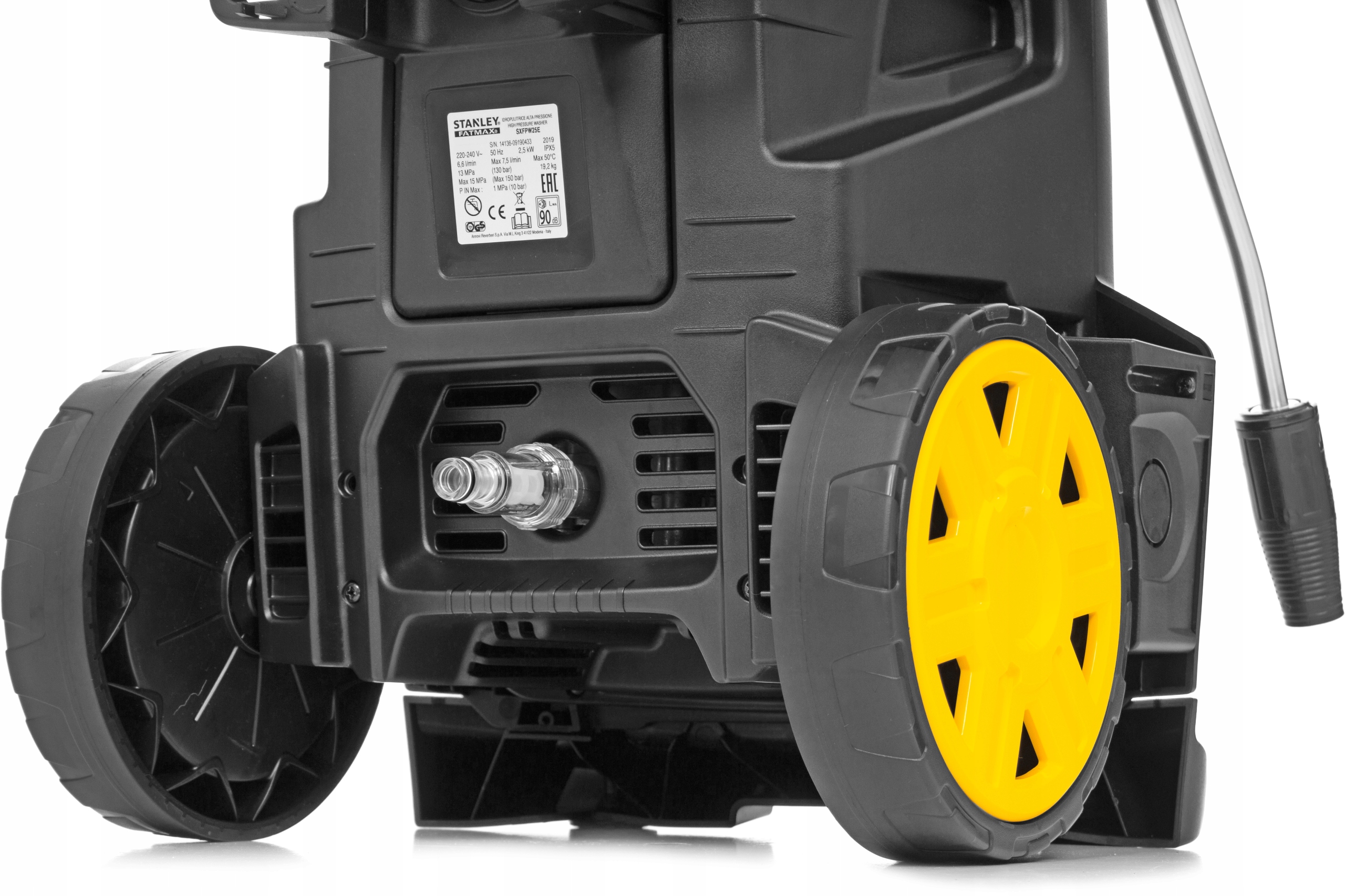 MYJKA CIŚNIENIOWA STANLEY 250BAR SAMOSSĄCA MOSIĘŻNA POMPA INDUKCJA 2500W Wydatek wody 450 l/h