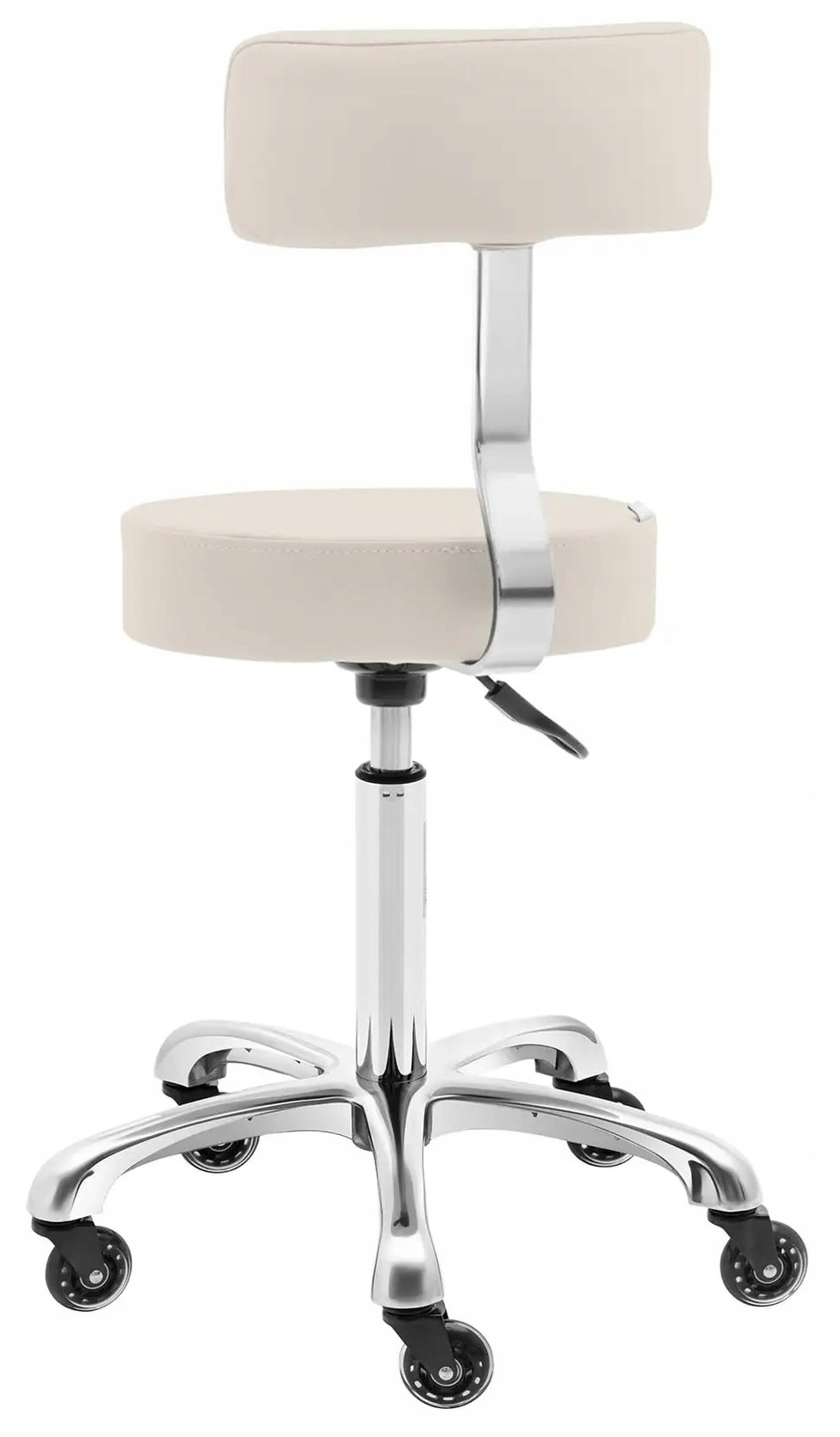 Taboret kosmetyczny krzesło beżowe 53-71 cm Physa WELLS BEIGE 10040611