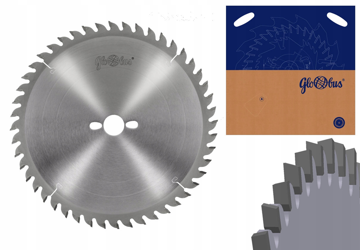 Piła do opału z węglikiem Globus 400x40x4,6/3,0 60z