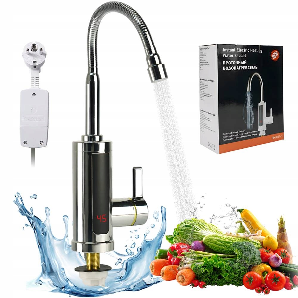 Elektrický Ohřívač Vody Blat 3000W Inox LCD displej