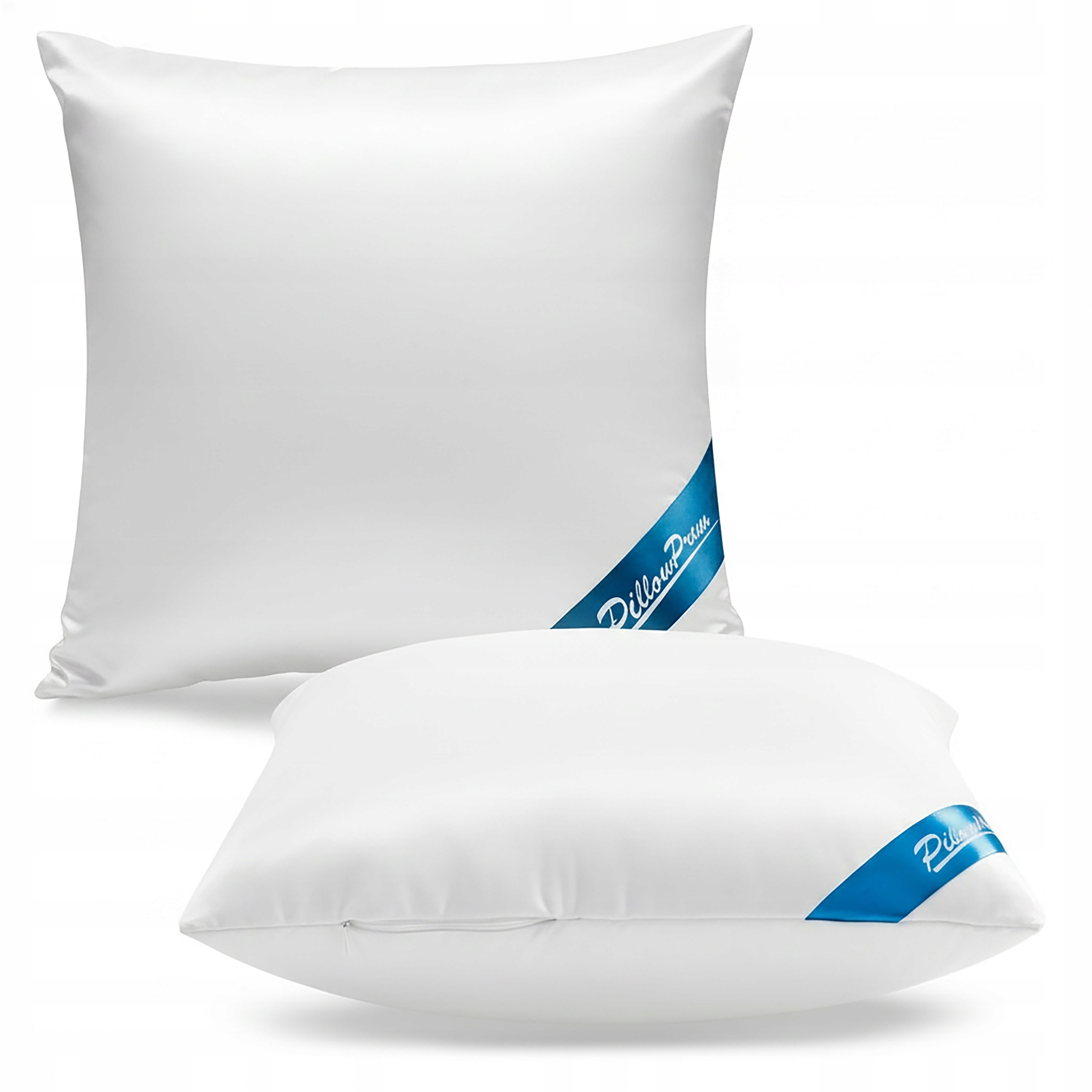 2 x Antialergický polštář péřová poduška 70 x 80 cm Polštář s nastavitelnou výplní