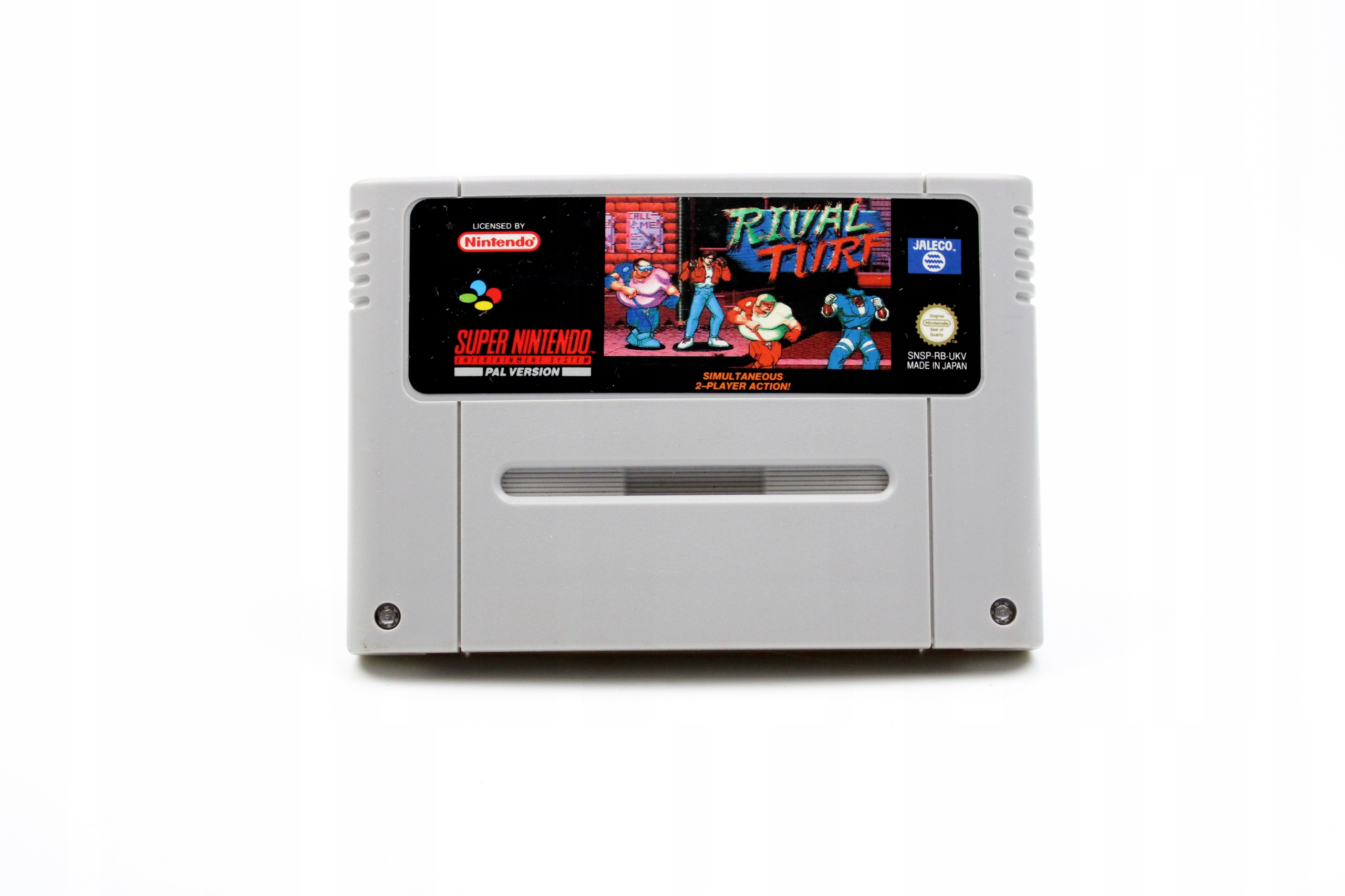 Rival Turf Nintendo SNES pudełkowa