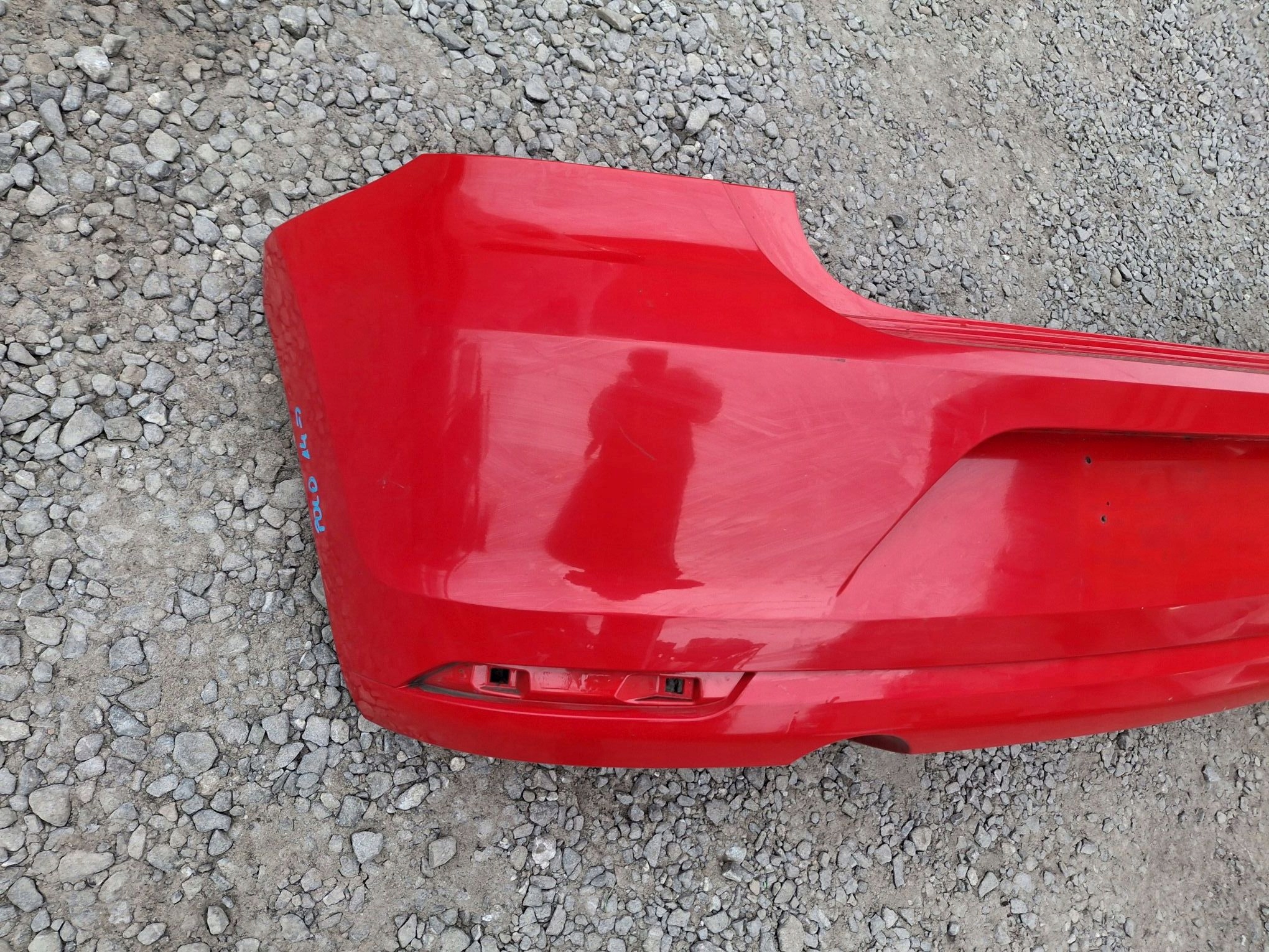 bumper rear VW POLO V LIFT 2014R-> 2017R