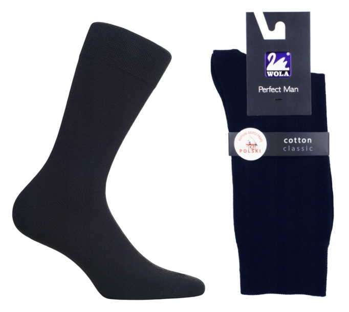 

Wola Skarpety Navy Perfect Man Cotton r. 45-47