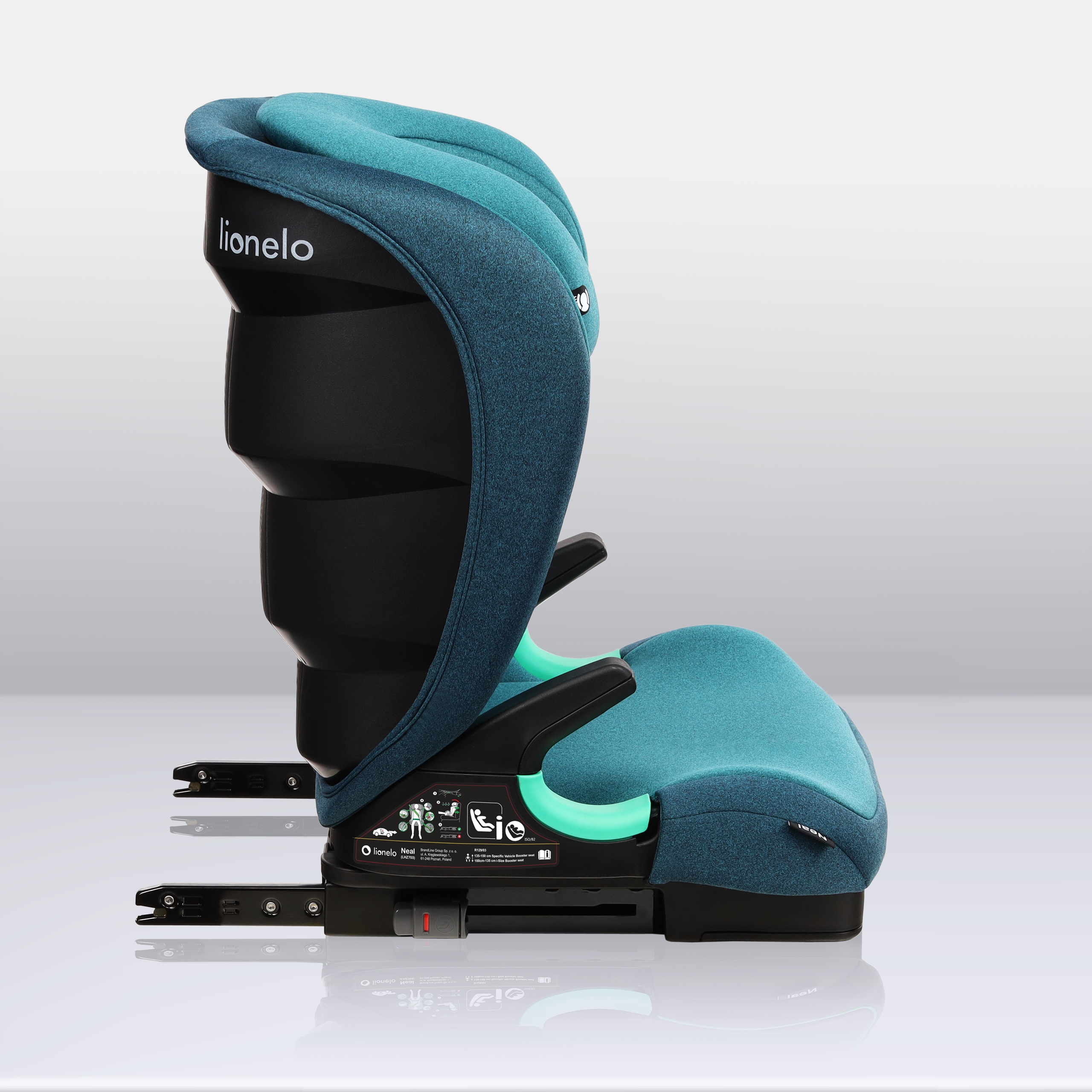 FOTELIK SAMOCHODOWY LIONELO NEAL ISOFIX 15-36 kg Seria Neal