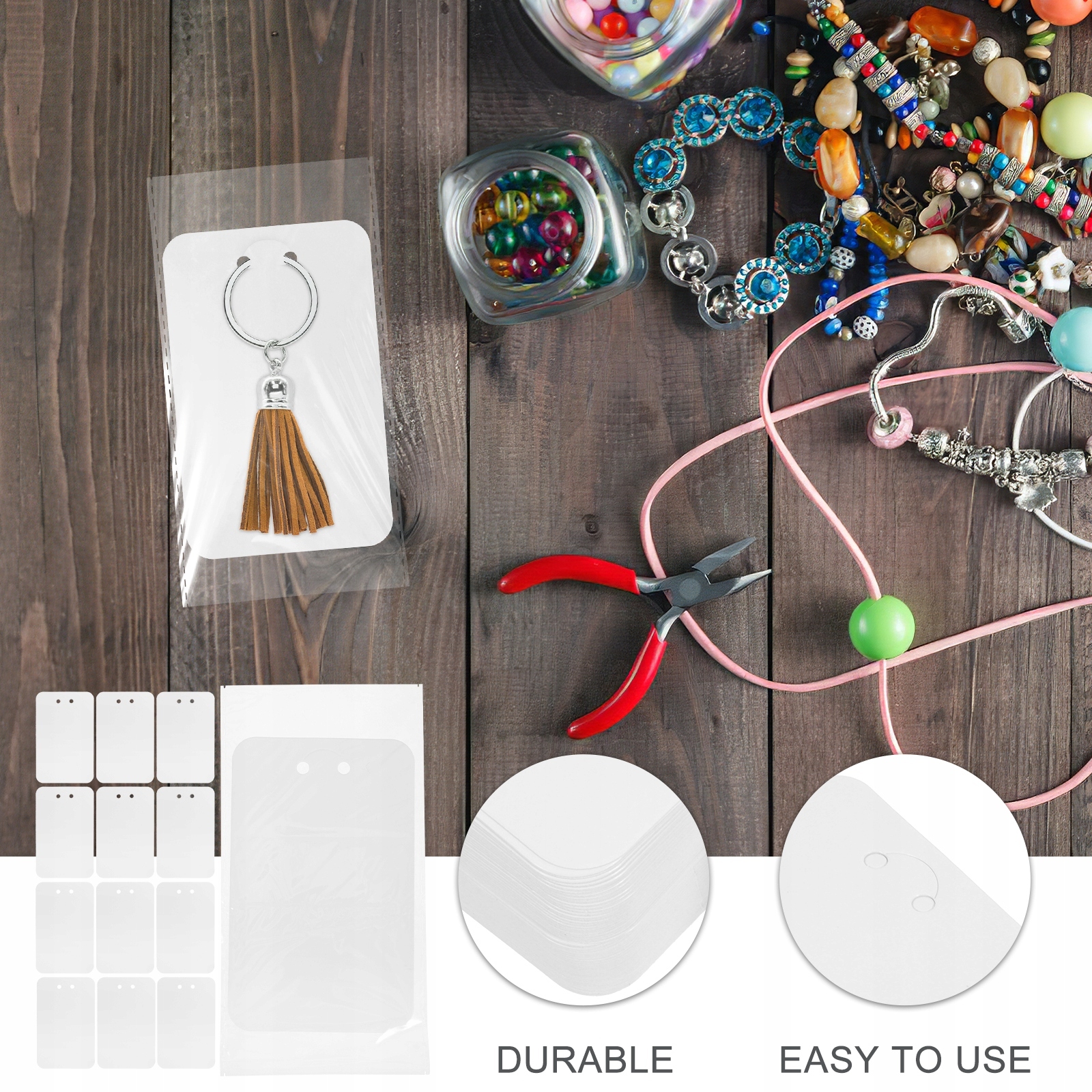 Kartonowe listy Puste breloki do kluczy Karty 2 Marka bez marki