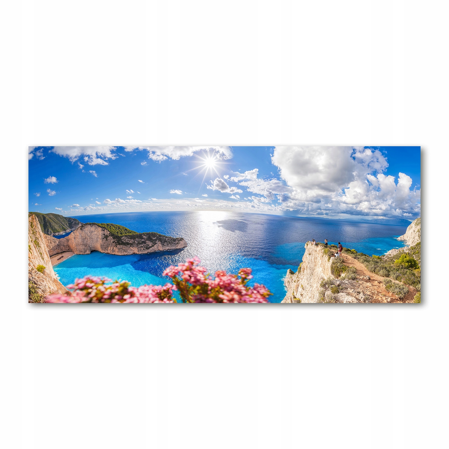 

Foto obraz szkło akryl Zakynthos Grecja 125x50 cm