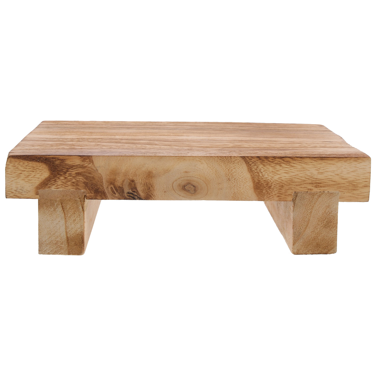 NISKI DREWNIANY STOŁEK DO JADALNI