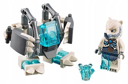 Lego 30256 Legends of Chima Robot Ice Bear Originální Nové Stavebnice