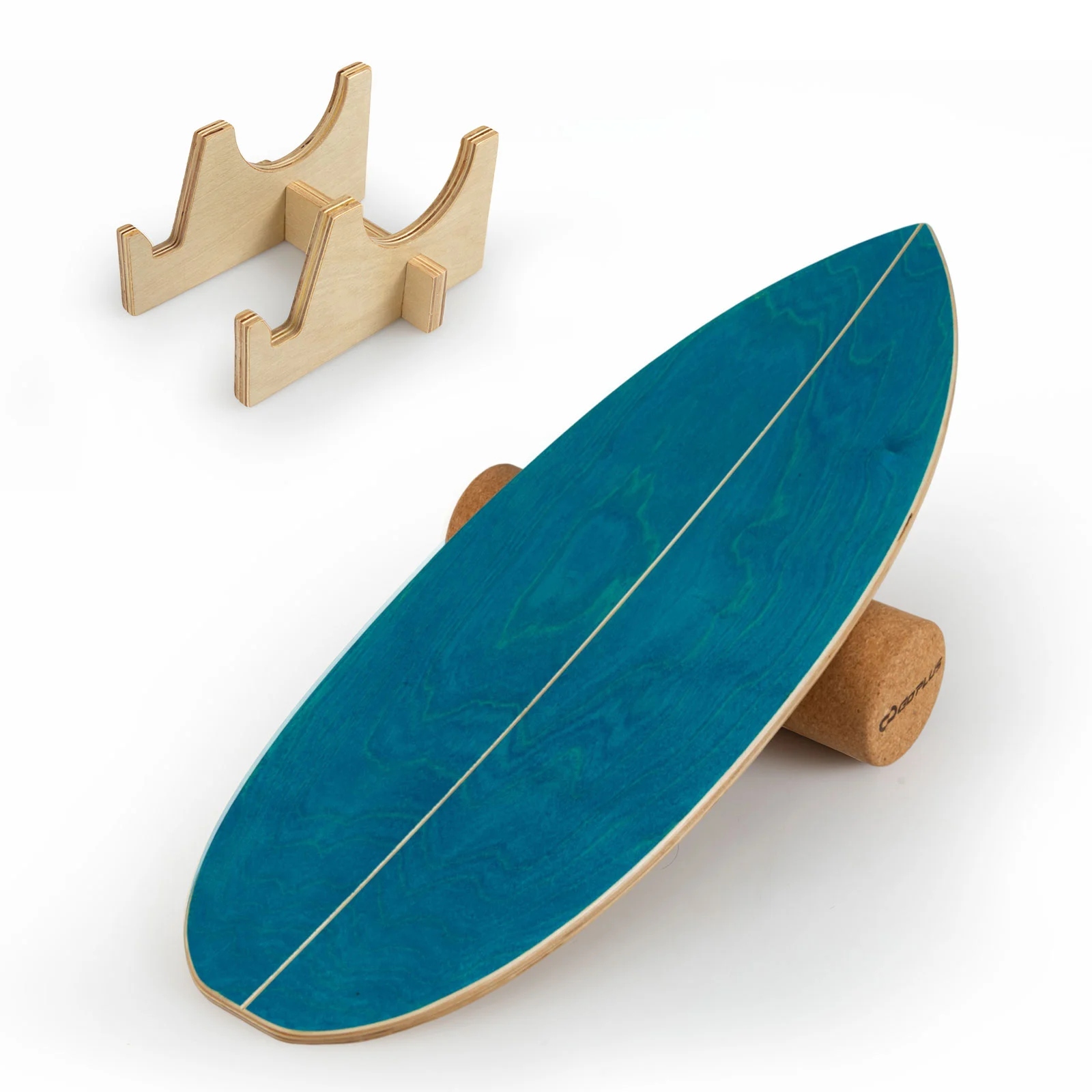 Deska do balansowania Drewniany trenażer równowagi Balance board