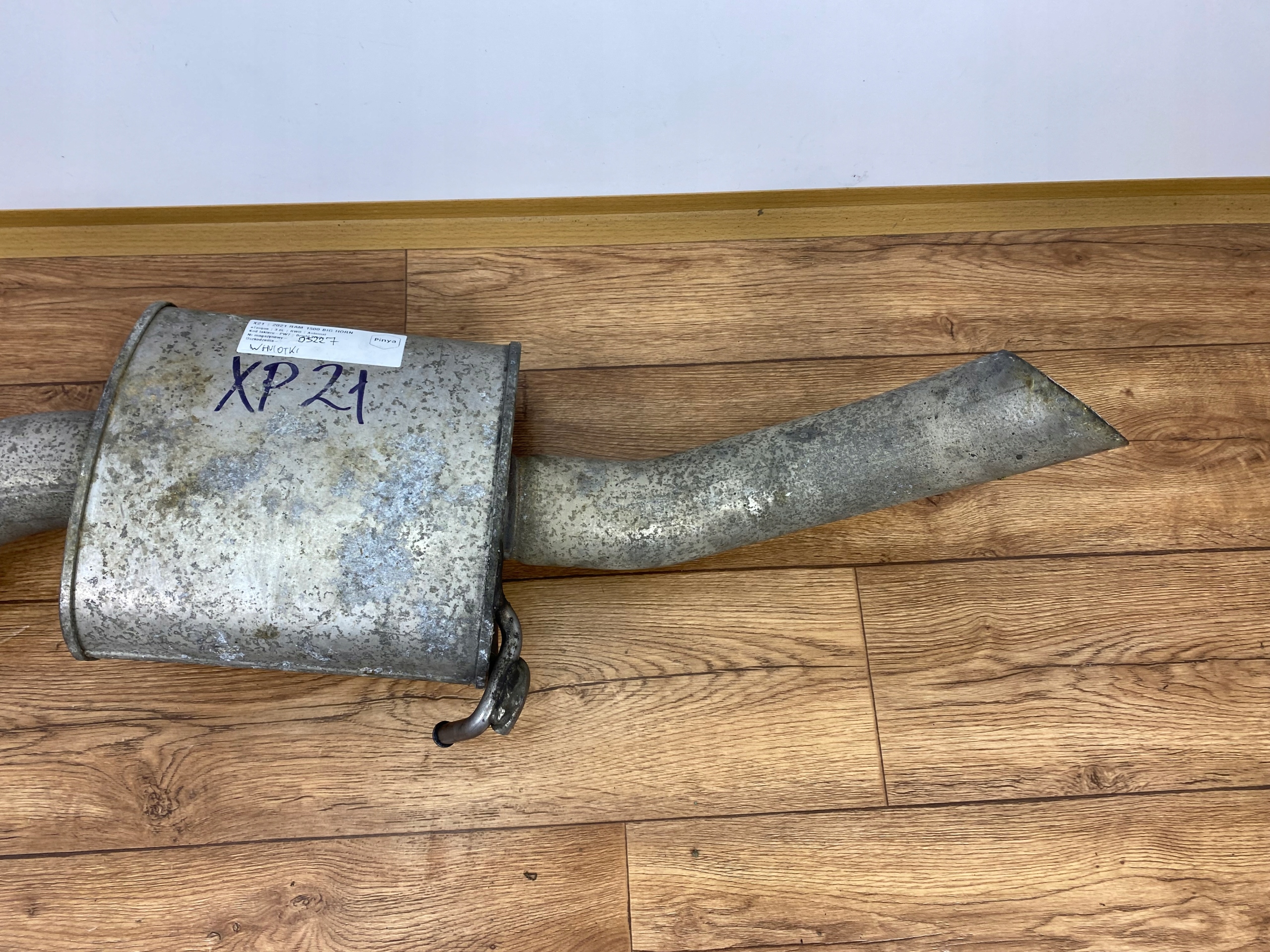 muffler, exhaust pipe Ram 1500 2019+ USA