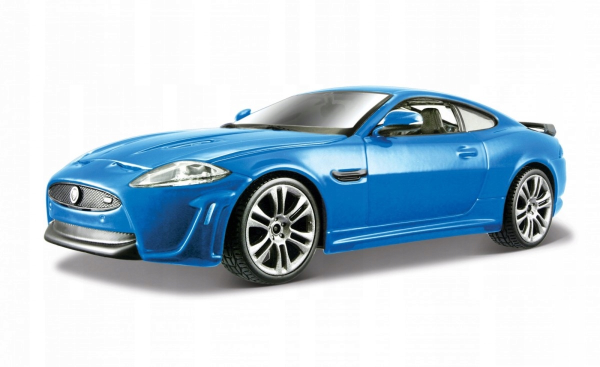 Bburago Model kovový Jaguar Xkr-s modrý