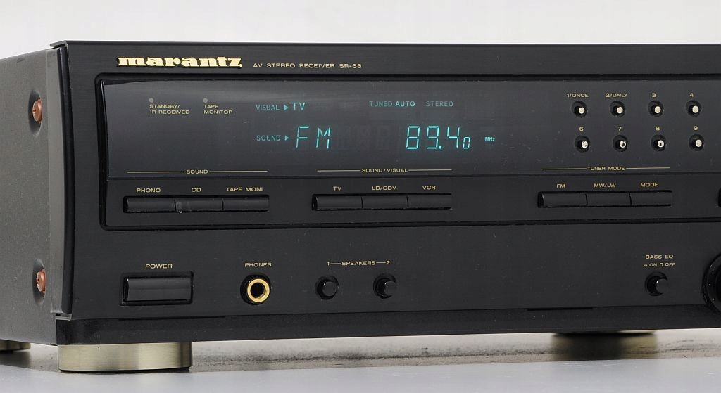 MARANTZ SR-63 MARKOWY AMPLITUNER STEREO ! Marka Marantz