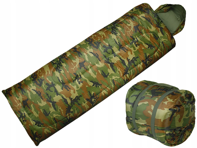 Vojenský Spacák Pilot Teplý Mil-tec Woodland