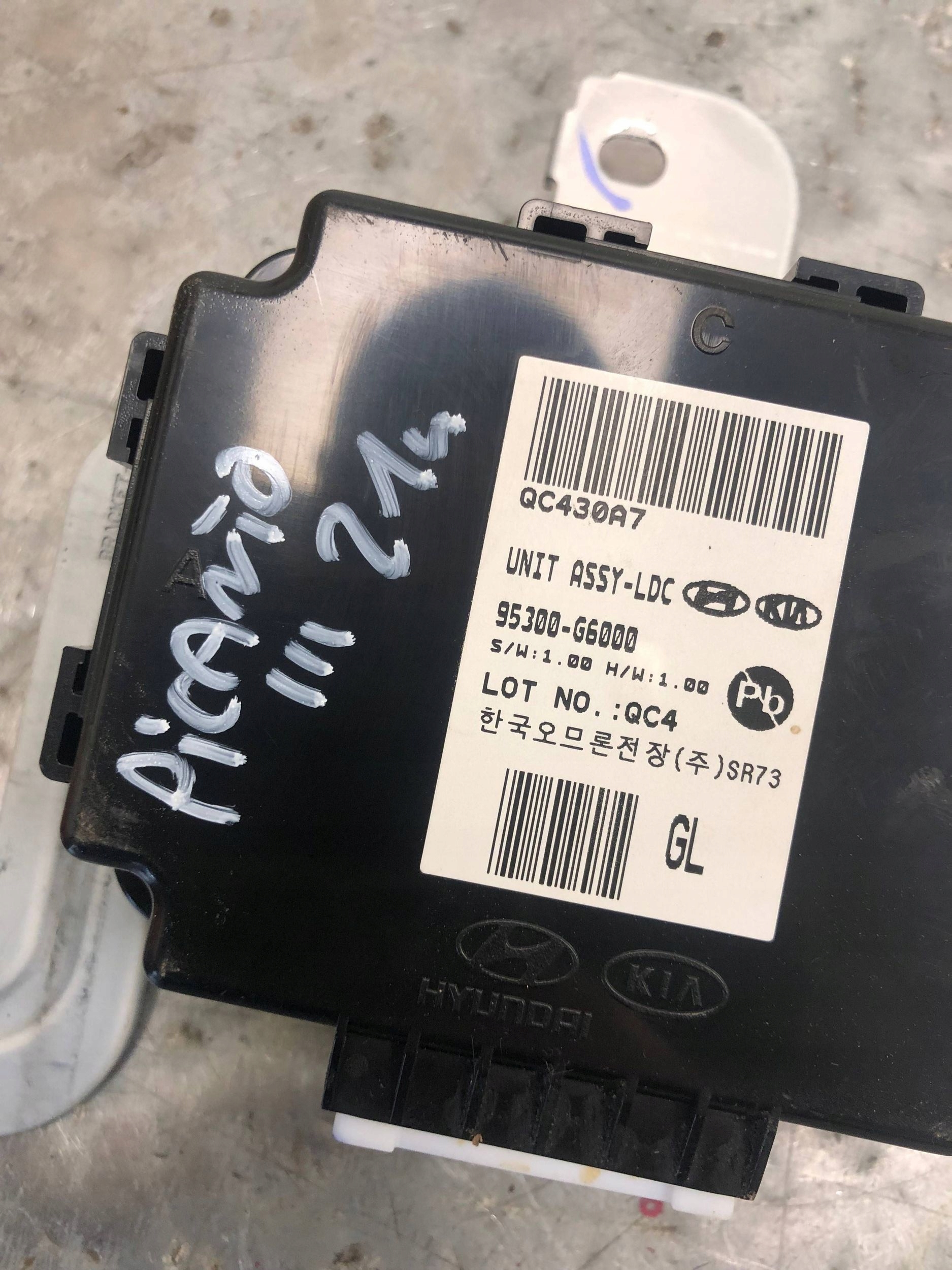 module control unit ASSY KIA PICANTO III 95300G6000