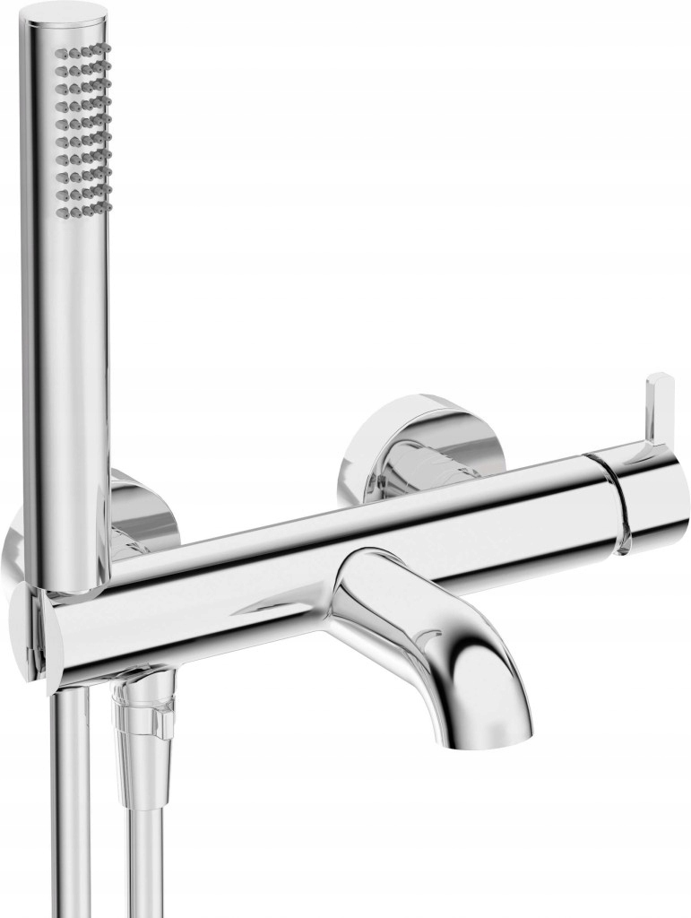 Silia chróm Vaňová batéria, so sprchovacím setom (BQS_011M) /sm/