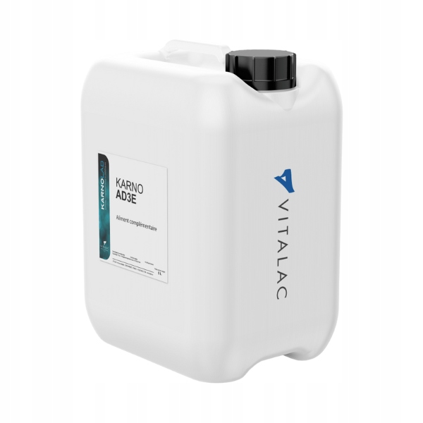 Witaminy A D3 E dla drobiu bydła trzody Stres Wzrost rozród Karno AD3E 5L