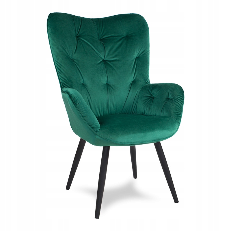

Fotel Uszak styl skandynawski Retro Salon F916GR