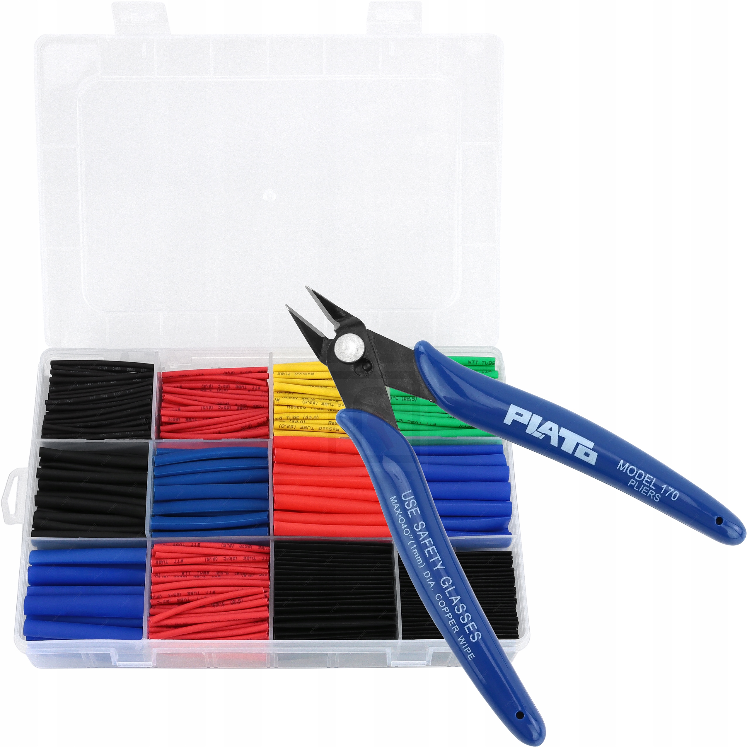 750ШТ термоусадочные трубки комплект + супер Платон